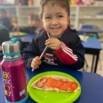 Our K1 kids enjoyed a nice italian pizza in Cooking Class!